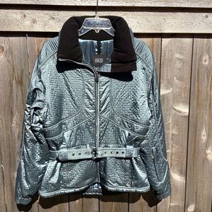 EUC Nils belted ski jacket. Size 8